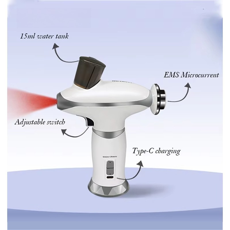 Airbrush Kit With Mini Compressor - 小型バッテリー内蔵、充電式、美容用フェイスメイクアップエアブラシキット、コードレスエアコンプレッサー、ワイヤレスエアブラシ