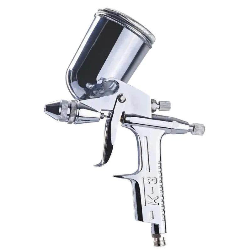 Airbrush Kit With Mini Compressor - 150mlミニエアペイントスプレーガン、ミニエアペイントスプレーガン、エアブラシ、0.5mmノズル、塗装用、車用、エアログラフスプレーガン