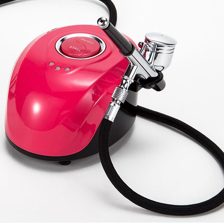 プロ仕様ポータブルABSエアブラシキットミニコンプレッサーマ - Airbrush Kit With Mini Compressor のレビューと価格