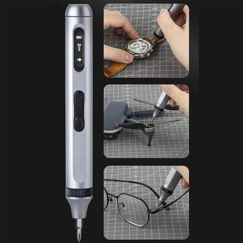 磁石付き電動ドライバーセット。ビット交換可能。ワイヤレスでU - Electric Screwdriver Rechargeable Usb のレビューと価格