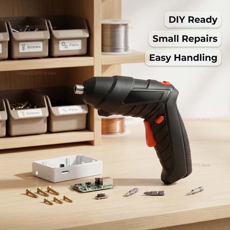 47点充電式電動ドライバーセット 3.6Vコードレスリチウム - Electric Screwdriver Rechargeable Usb のレビューと価格