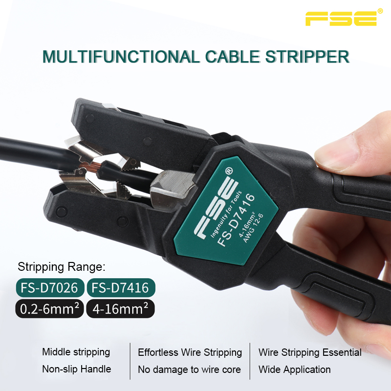 FSE-D7026 ケーブルストリッパー - プロ用電気技師 - Automatic Wire Stripper Cutter のレビューと価格