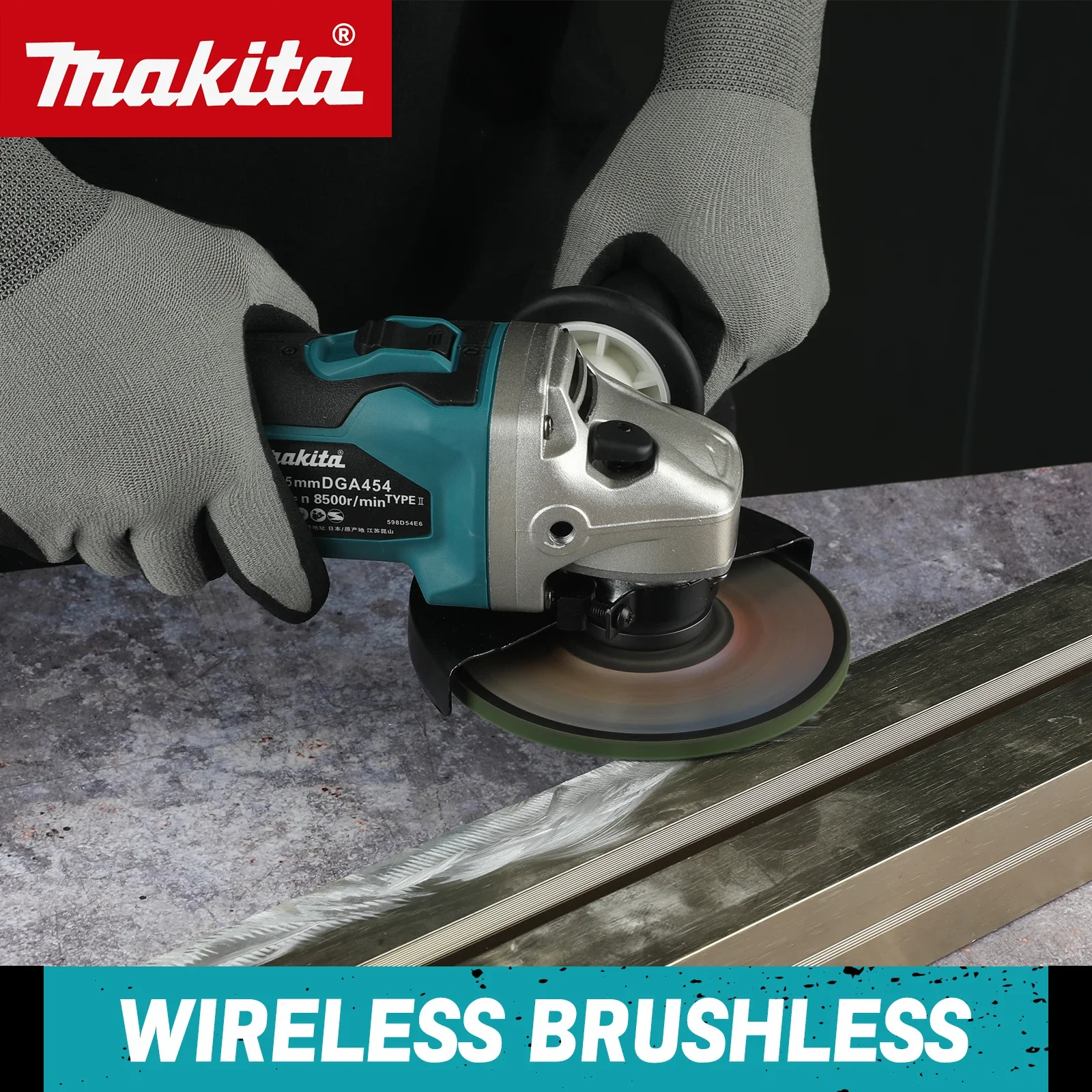 ブラシレスリチウムイオン式電動アングルグラインダー DGA4 - Brushless Angle Grinder Battery Powered のレビューと価格
