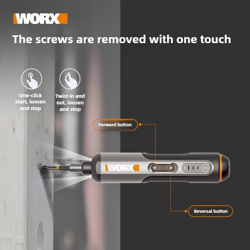 3.6V ミニ電動ドライバーセット WX240.7。スマート - Electric Screwdriver Rechargeable Usb のレビューと価格
