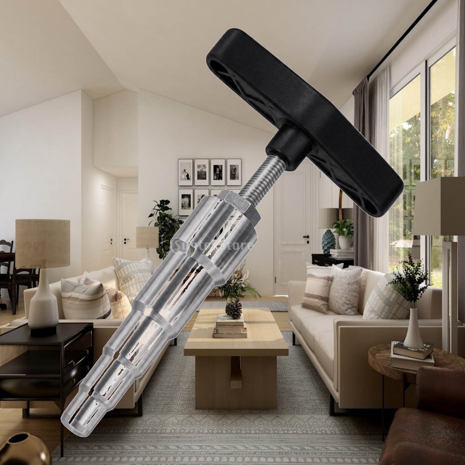 手動式パイプ拡管器。T型ハンドル付きで、頑丈な構造。配管工や - Plumbing のレビューと価格